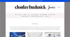 Desktop Screenshot of charlesfrederick.com